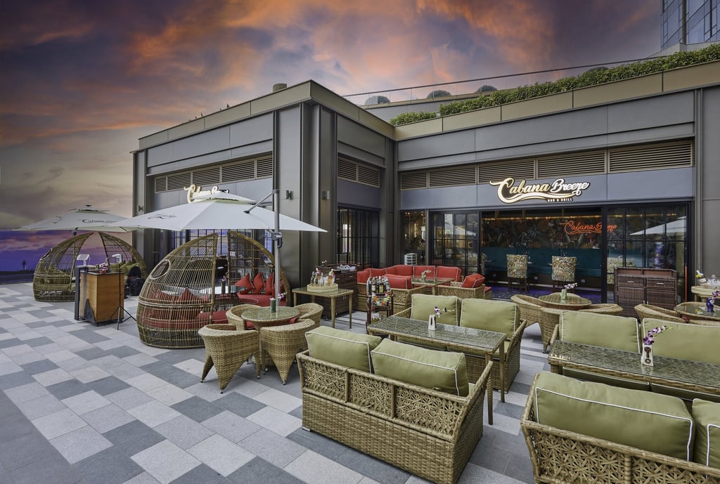 Cabana Breeze’s al fresco patio. Photo: Cabana Breeze