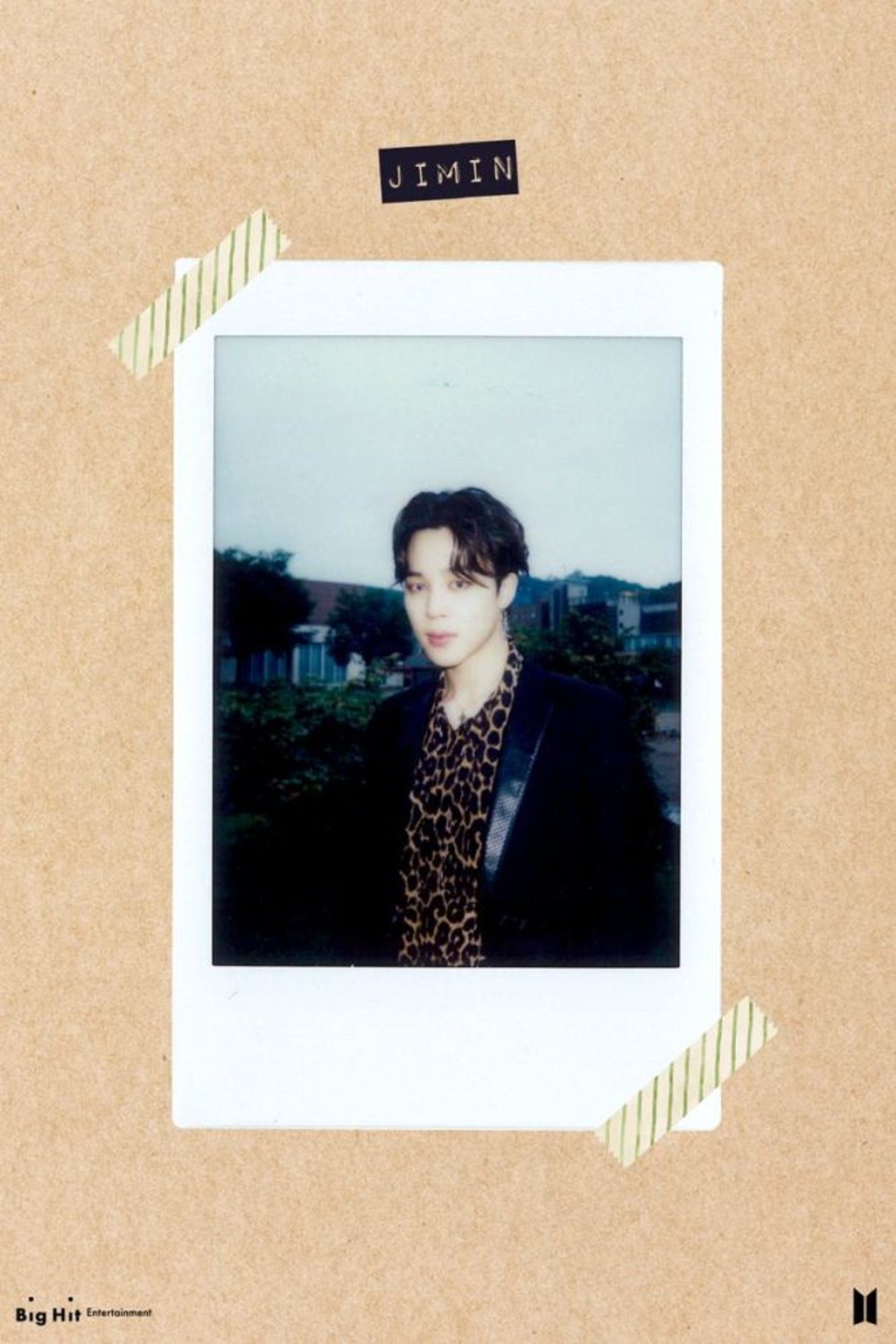 A photo card of BTS member Jimin. Photo: @bts_bighit/Twitter