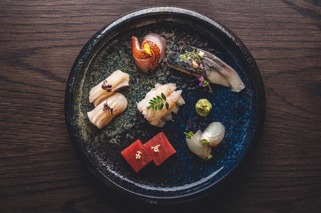 The Aubrey’s omakase platter. Photo: The Aubrey
