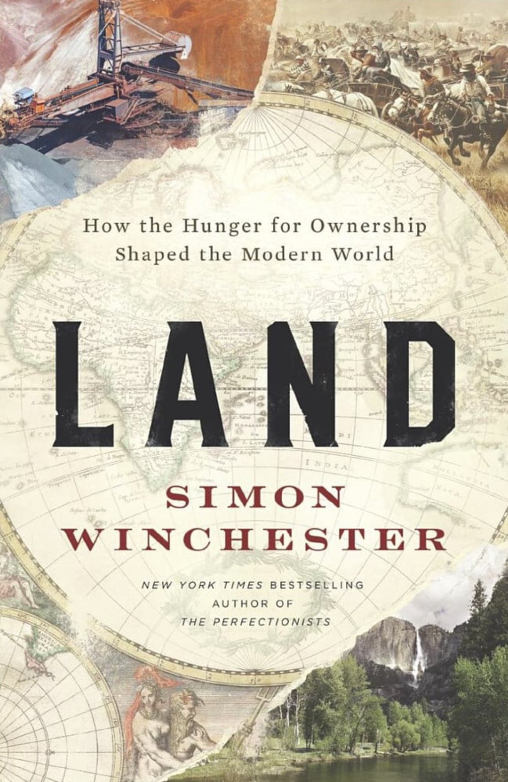 Land by Simon Winchester. Photo: Handout