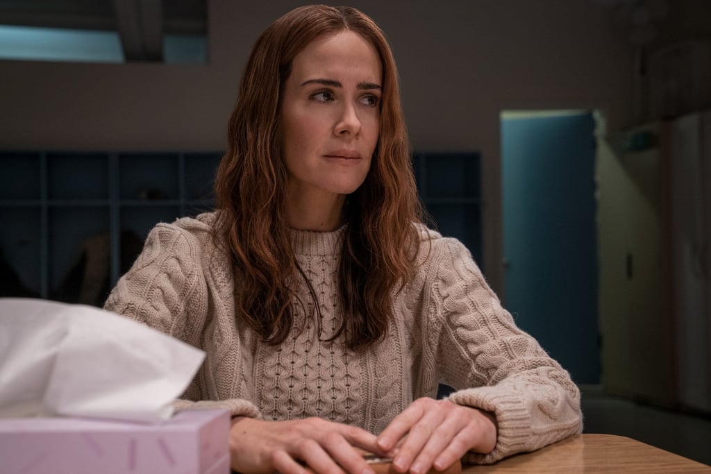 Sarah Paulson in a still from Run. Photo: Allen Fraser.