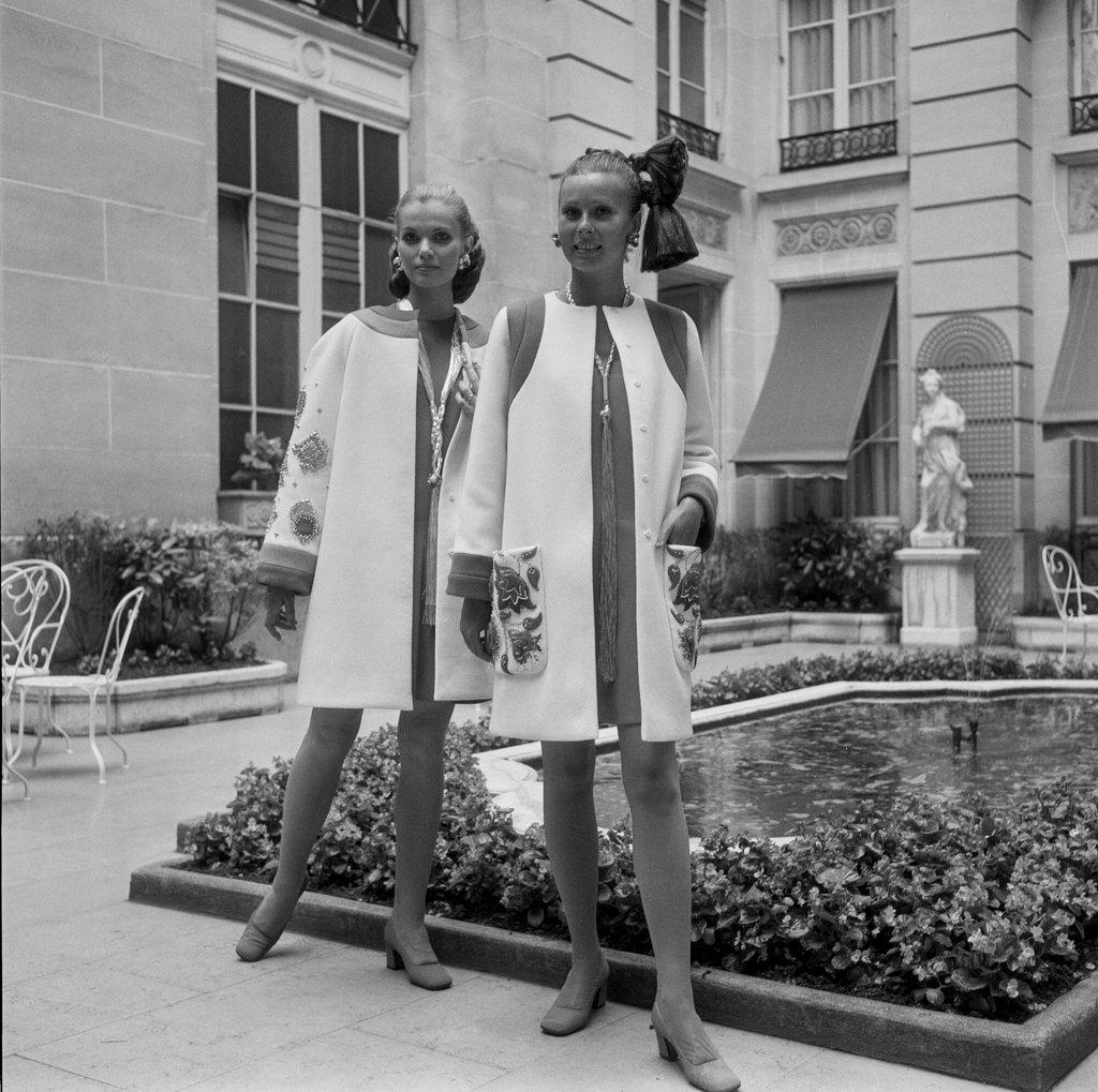 Models wearing Esterel’s creations. Photo: Getty Images
