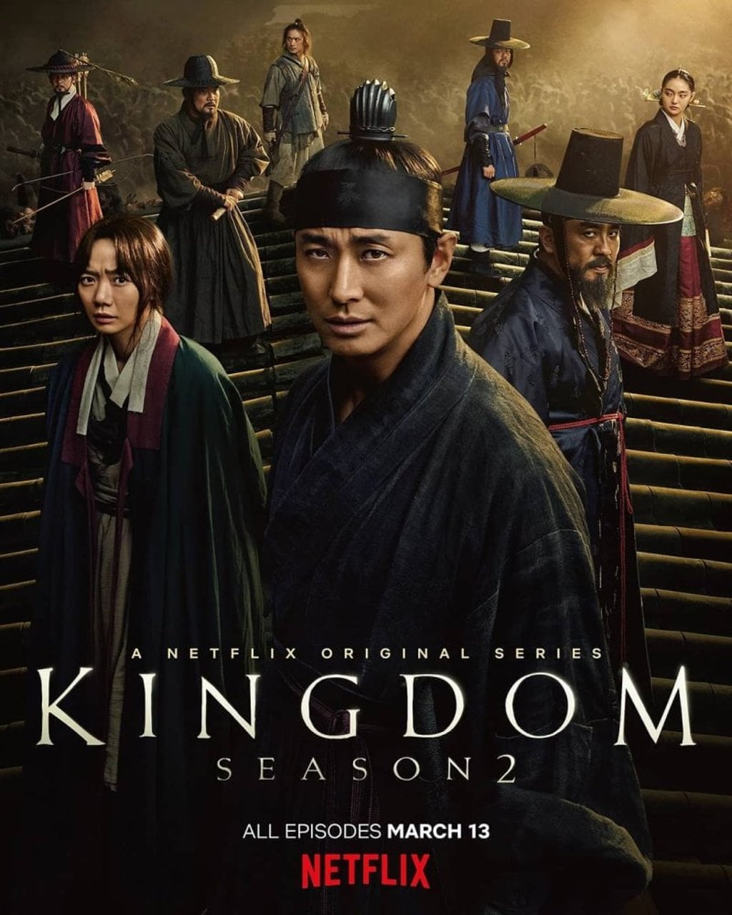 A poster for season two of the K-drama Kingdom. Photo: @kingdom.netflix/Instagram