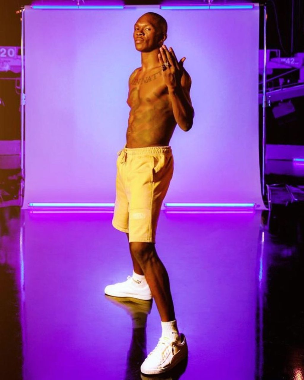 Israel Adesanya. Photo: @stylebender/Instagram Israel Adesanya. Photo: @stylebender/Instagram