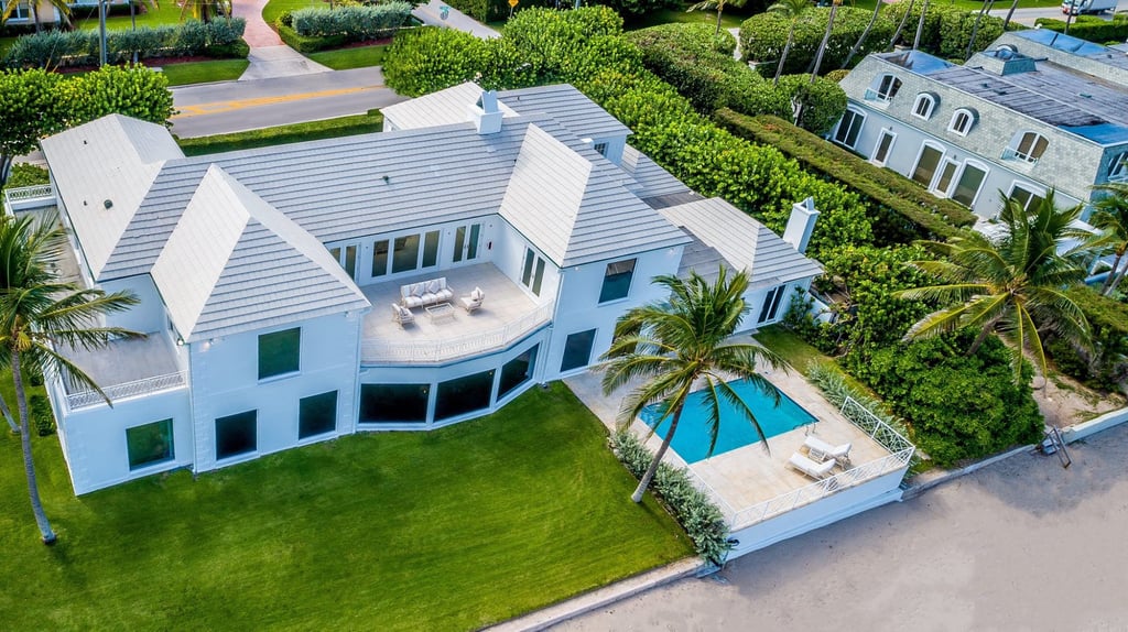 A listing for a property in Florida was posted by Eric Trump. Photo: @EricTrump/Twitter A listing for a property in Florida was posted by Eric Trump. Photo: @EricTrump/Twitter