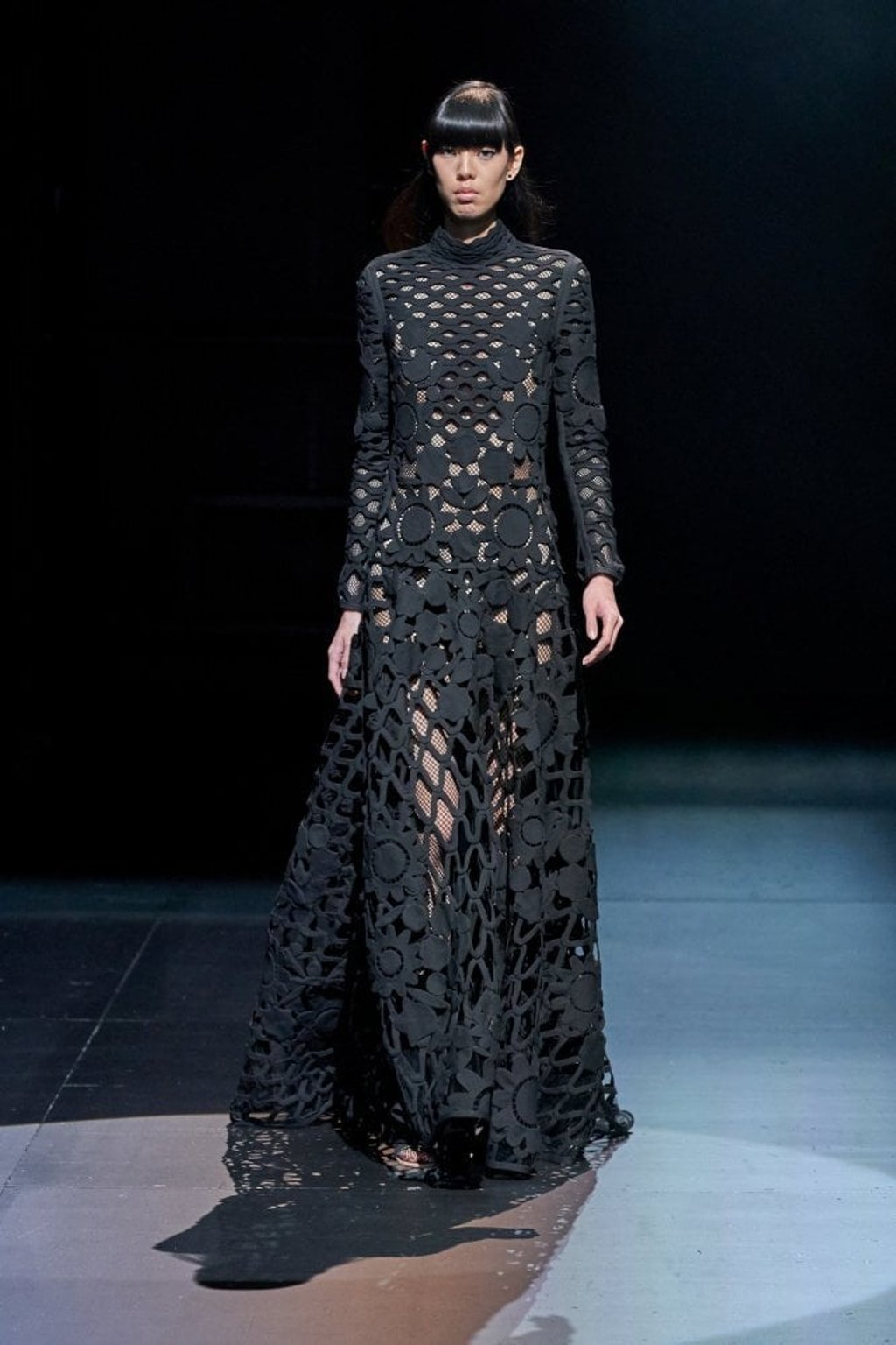 A model presents a creation from the Valentino autumn/winter women’s collection at Milan Fashion Week. Photo: handout via Reuters A model presents a creation from the Valentino autumn/winter women’s collection at Milan Fashion Week. Photo: handout via Reuters