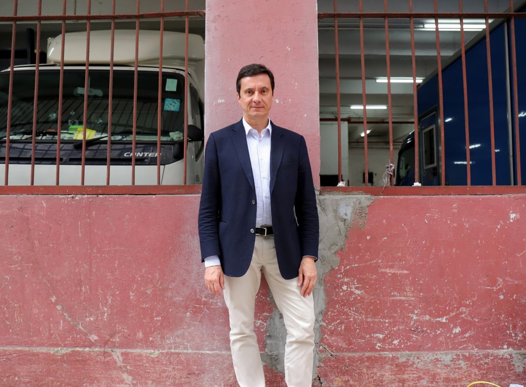 Rossi & Rossi owner Fabio Rossi in Wong Chuk Hang. Photo: Fabio Rossi Rossi & Rossi owner Fabio Rossi in Wong Chuk Hang. Photo: Fabio Rossi