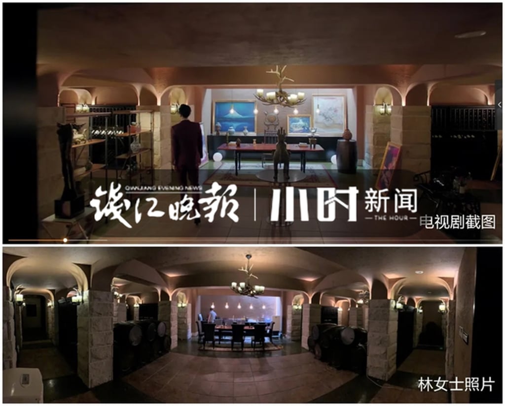 A holiday villa that was used to shoot a drama, without the owner’s permission, in China. Photo: Baidu A holiday villa that was used to shoot a drama, without the owner’s permission, in China. Photo: Baidu