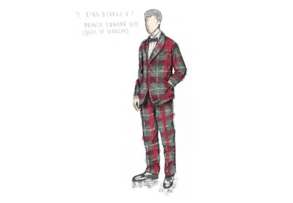 The Duke of Windsor’s Rothesay Hunting Tartan suit – US$40,625. Photo: Luxurylaunches