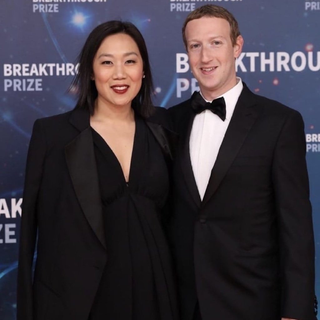 Mark Zuckerberg and Priscilla Chan. Photo: @zuck/Instagram