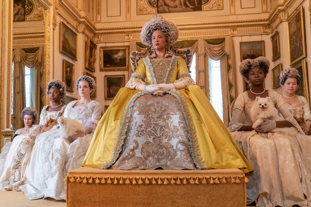 Golda Rosheuvel as Queen Charlotte in Bridgerton. Photo: Netflix