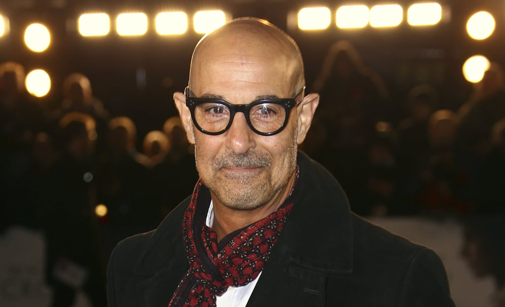 Tucci arrives at the premiere for the film White Crow in London. In his new series he learns about the cuisine of Italy, his ancestral home. Photo: AP. File