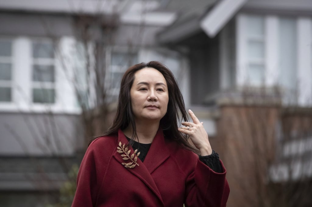 Meng Wanzhou, chief financial officer of Huawei, leaving her home to attend a hearing at the British Columbia Supreme Court in Vancouver on Friday, December 11, 2020. Photo: The Canadian Press via AP. Meng Wanzhou, chief financial officer of Huawei, leaving her home to attend a hearing at the British Columbia Supreme Court in Vancouver on Friday, December 11, 2020. Photo: The Canadian Press via AP.