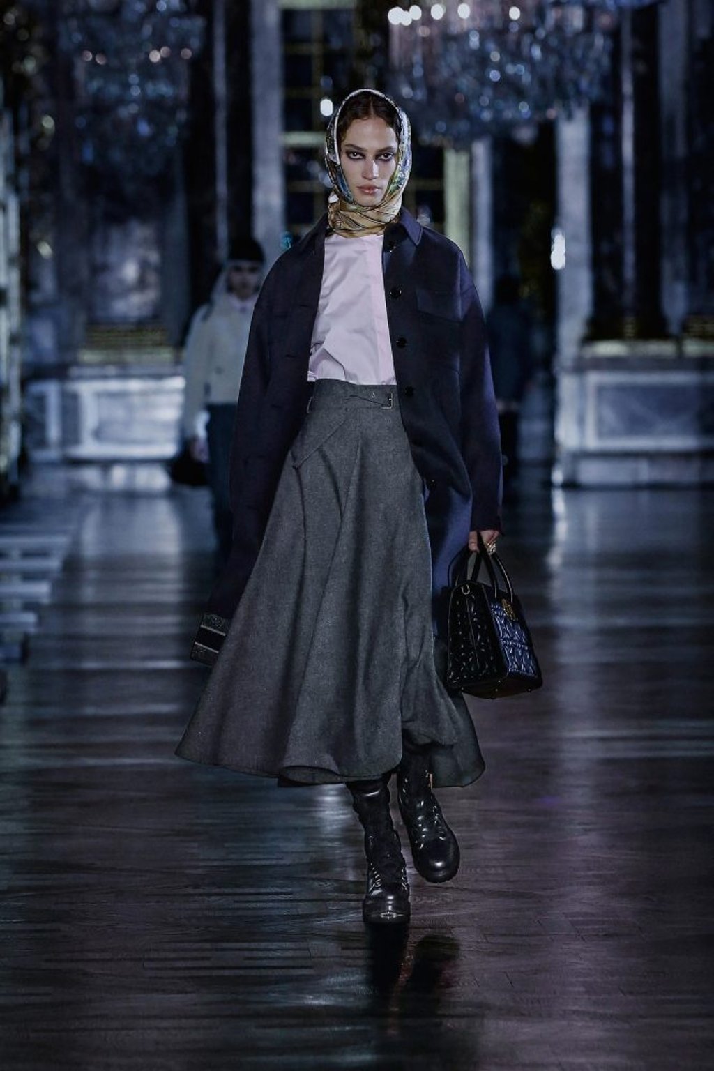 A model presents a creation by Christian Dior during Paris Fashion Week’s women’s autumn/winter 2021-2022 ready-to-wear fashion digital show on March 8, 2021. Photo: Christian Dior via Xinhua A model presents a creation by Christian Dior during Paris Fashion Week’s women’s autumn/winter 2021-2022 ready-to-wear fashion digital show on March 8, 2021. Photo: Christian Dior via Xinhua