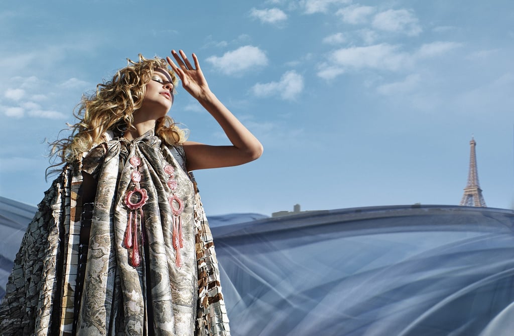 Fendi cape, gown, scarf and accessories. All prices upon request. Photo: Alfonso Anton Cornelis Fendi cape, gown, scarf and accessories. All prices upon request. Photo: Alfonso Anton Cornelis