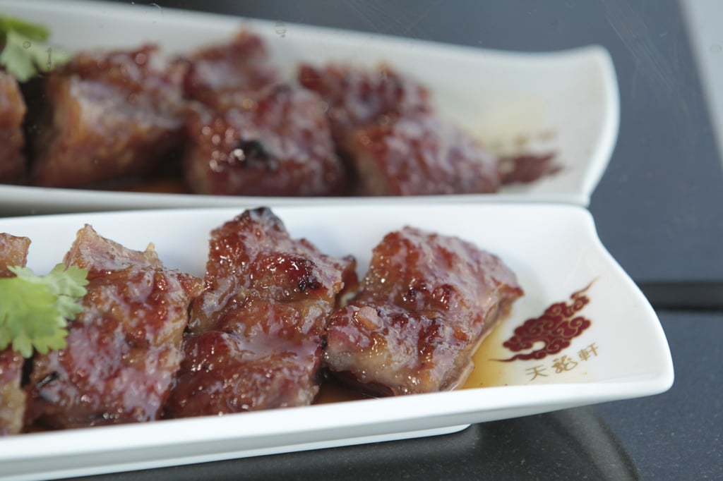 Tin Lung Heen’s char siu (barbecued pork) is to die for, says Sachin Doshi. Photo: Bruce Yan