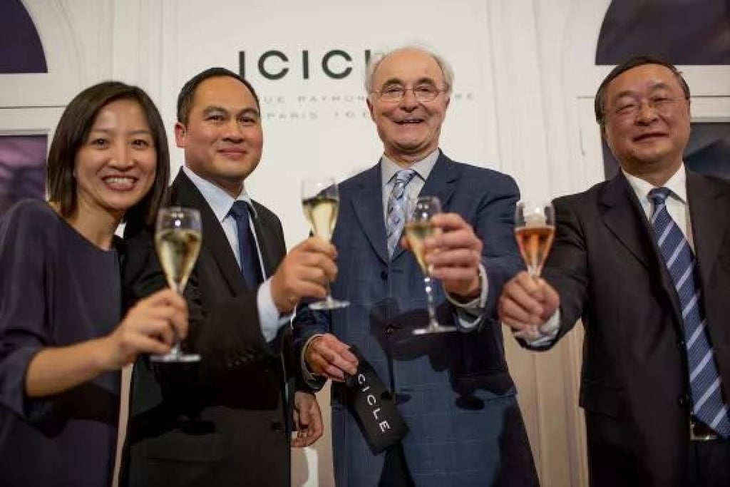 Icicle founders in Paris. The Chinese company acquired the French brand Carven in 2018. Photo: Icicle Icicle founders in Paris. The Chinese company acquired the French brand Carven in 2018. Photo: Icicle