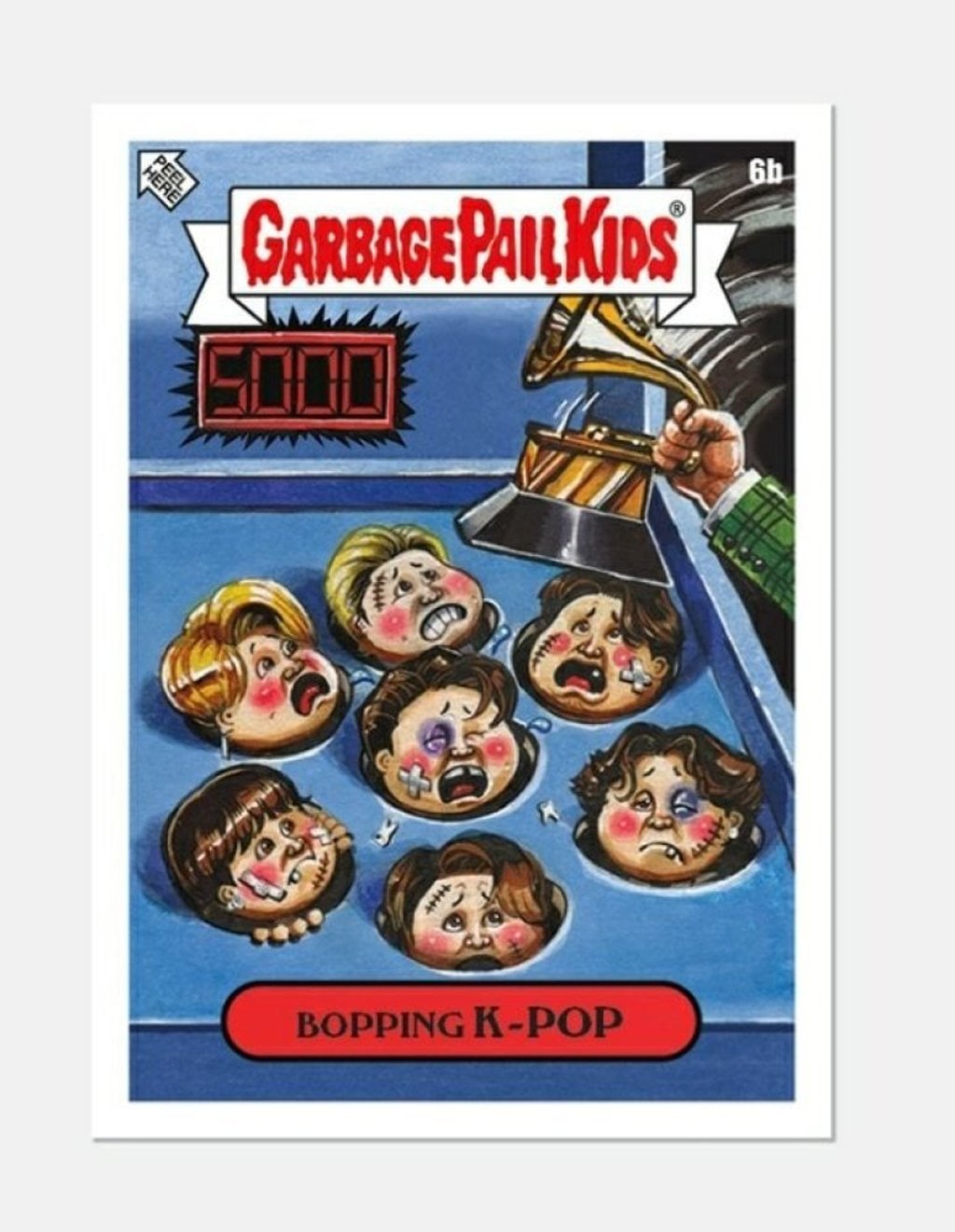 The BTS card pulled by Topps. Photo: Topps The BTS card pulled by Topps. Photo: Topps