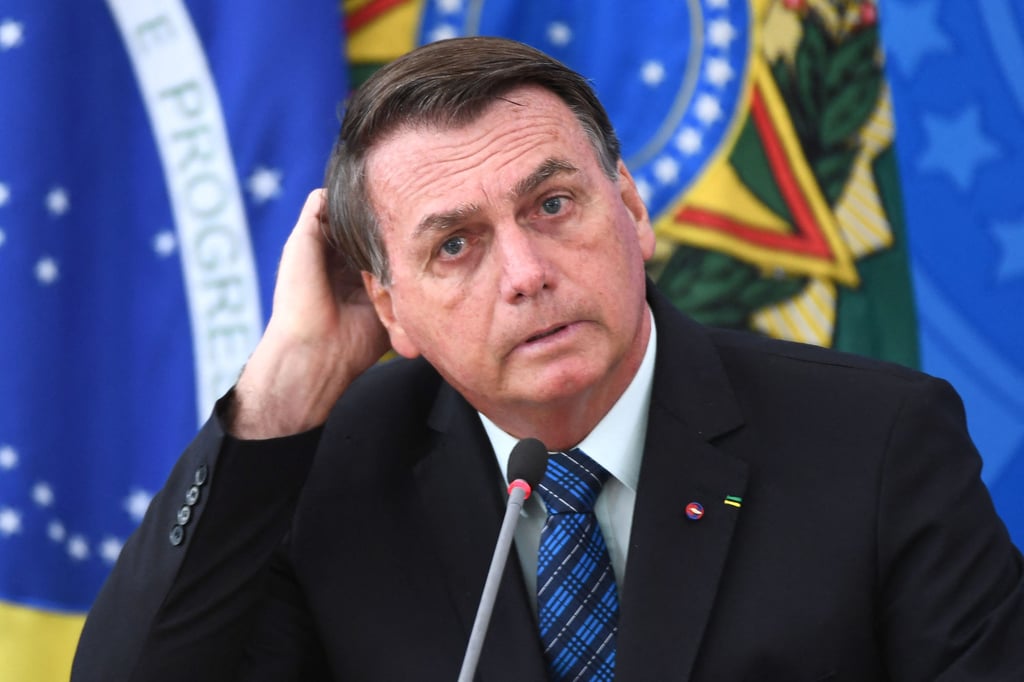 Vaccine sceptic Brazilian President Jair Bolsonaro. Photo: AFP Vaccine sceptic Brazilian President Jair Bolsonaro. Photo: AFP