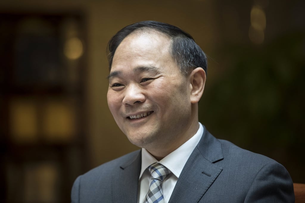 Geely chairman Li Shufu wants his company to rank among leading industry players globally. Photo: Bloomberg