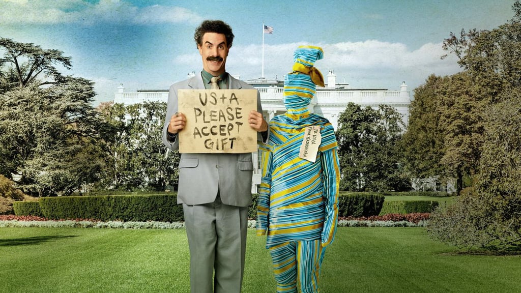 Borat Subsequent Moviefilm was released on Amazon. Photo: Amazon