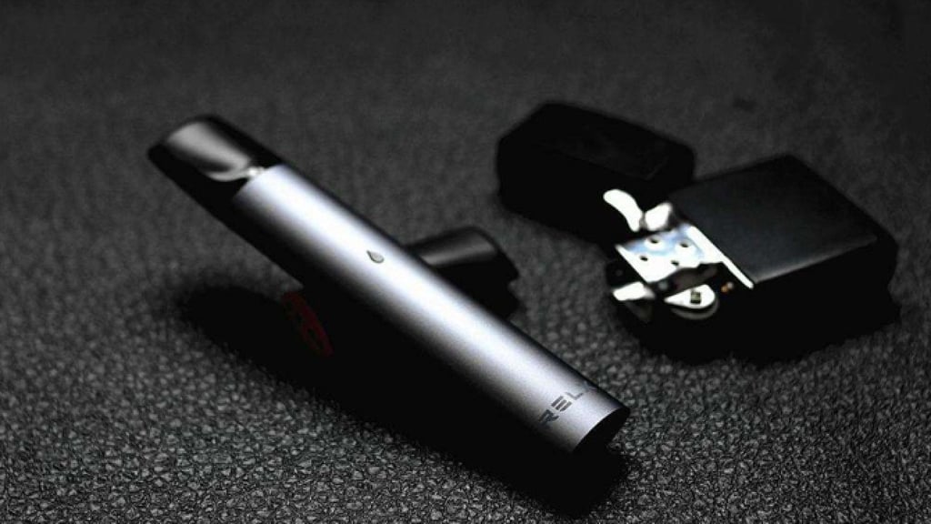 A vaping product manufactured by Smoore for RLX Technology, which is sold under the Relx brand. Photo: Handout A vaping product manufactured by Smoore for RLX Technology, which is sold under the Relx brand. Photo: Handout