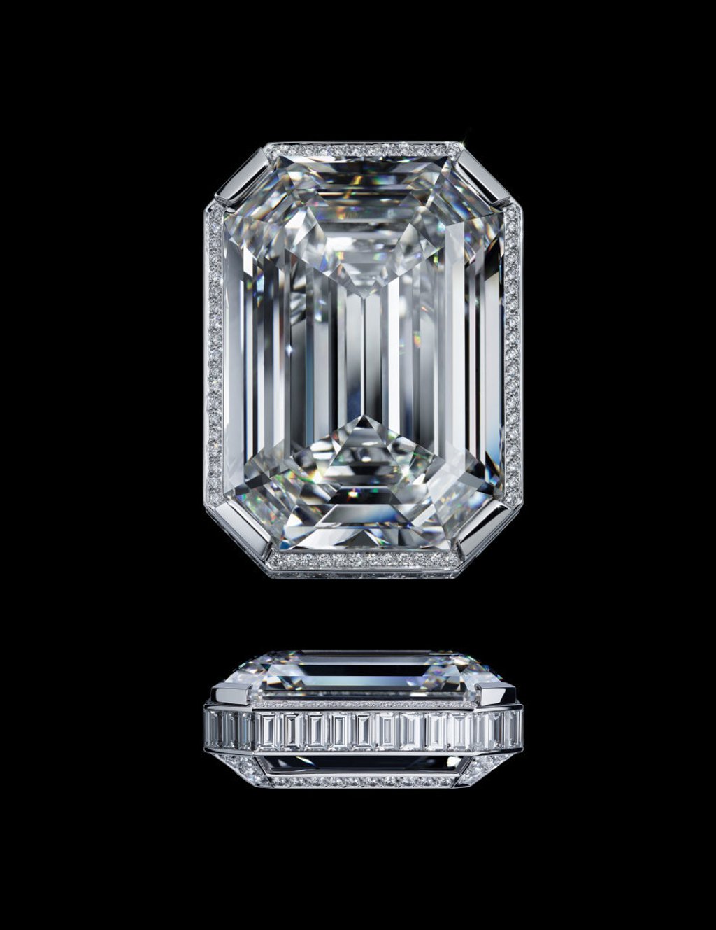 The Chanel 55.55 necklace features 55.55 carats of diamonds. Photo: Chanel The Chanel 55.55 necklace features 55.55 carats of diamonds. Photo: Chanel