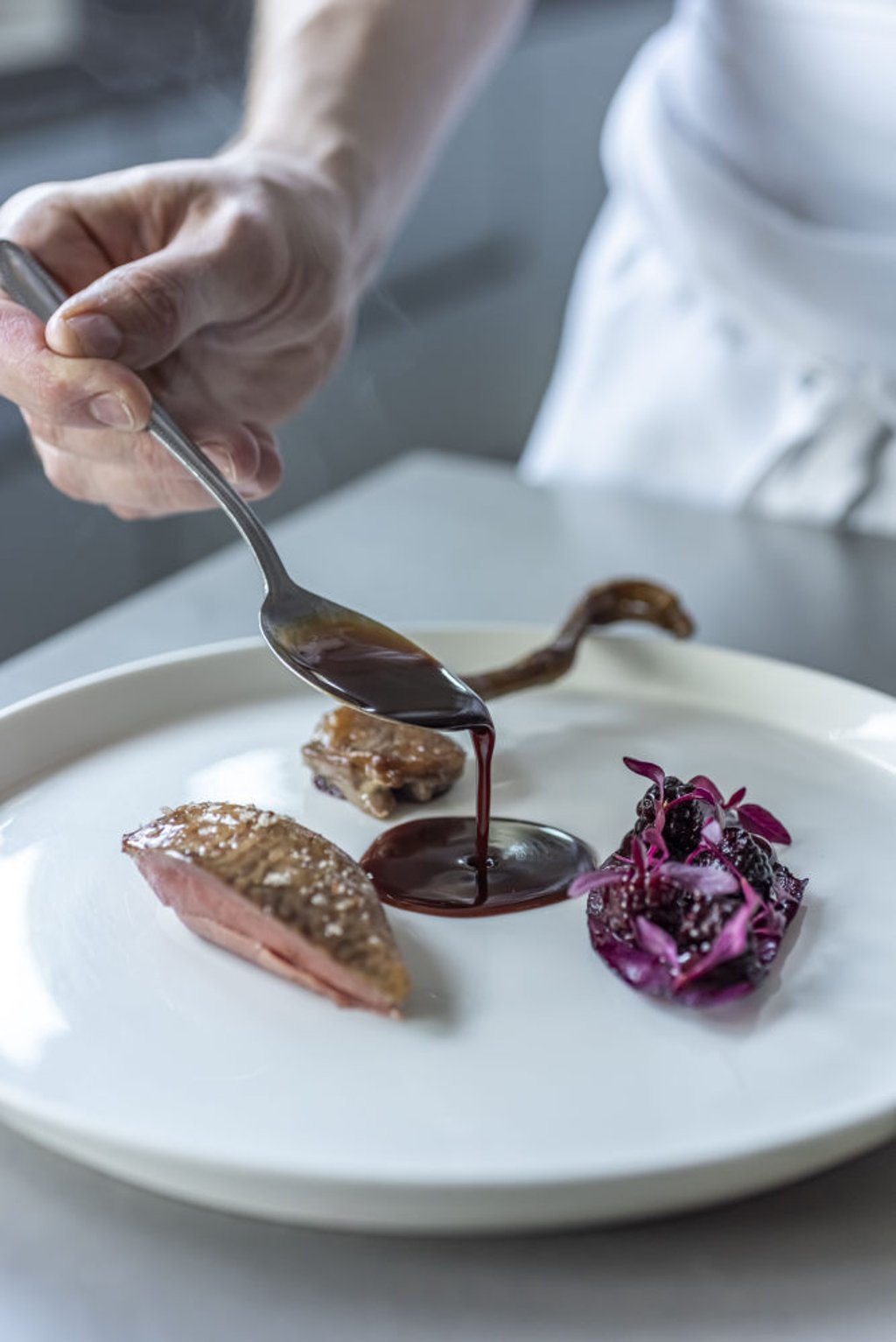 Aulis serves modern British dishes on omakase menus. Photo: handout