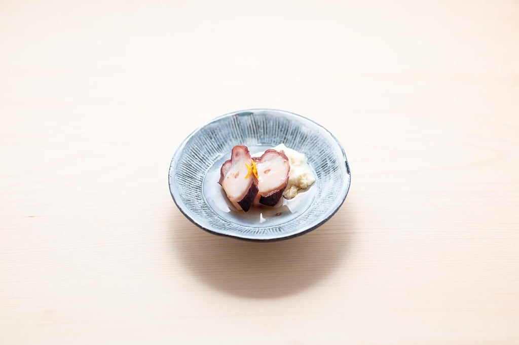 Steamed octopus. Photo: handout