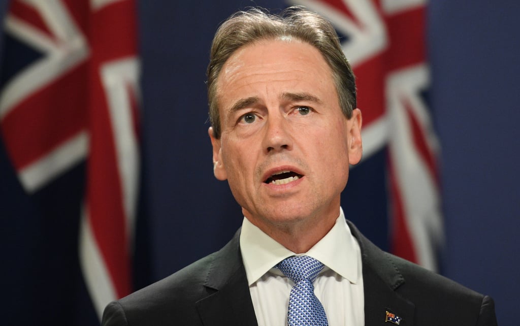 Health Minister Greg Hunt. Photo: AAP Health Minister Greg Hunt. Photo: AAP