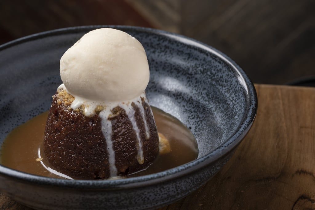 Sticky toffee pudding. Photo: handout