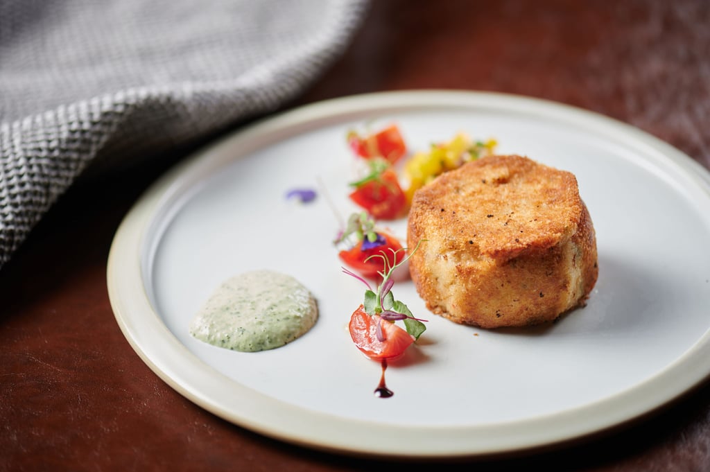 New Orleans jumbo crab cake. Photo: handout New Orleans jumbo crab cake. Photo: handout