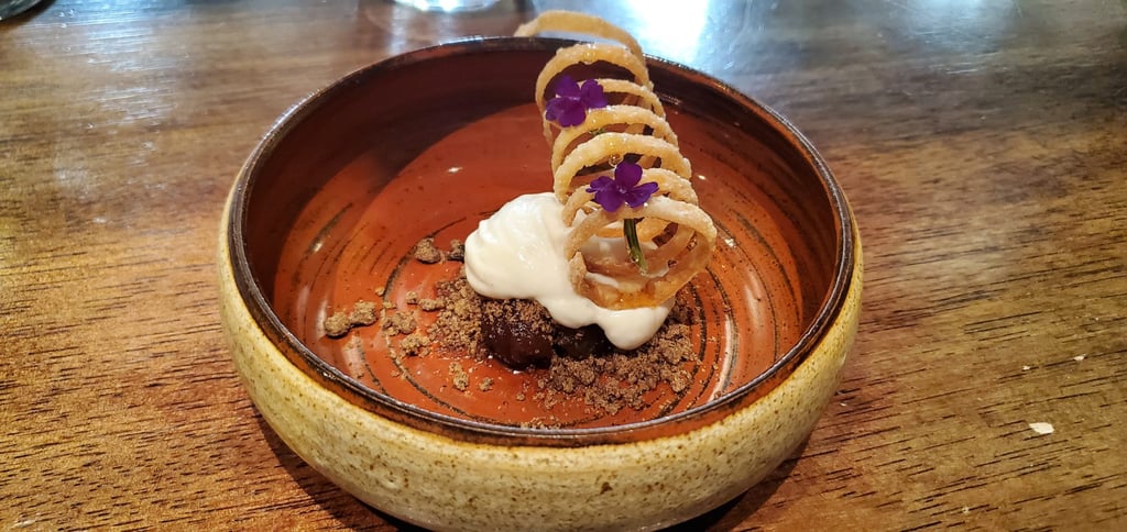 A dish from the Taste of Marriage menu 2020. Photo: Tracey Furniss