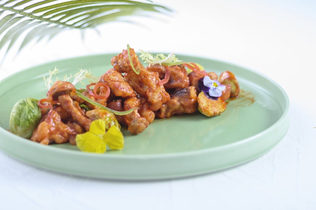 Sweet and spicy assorted mushrooms and vegetables. Photo: handout Sweet and spicy assorted mushrooms and vegetables. Photo: handout