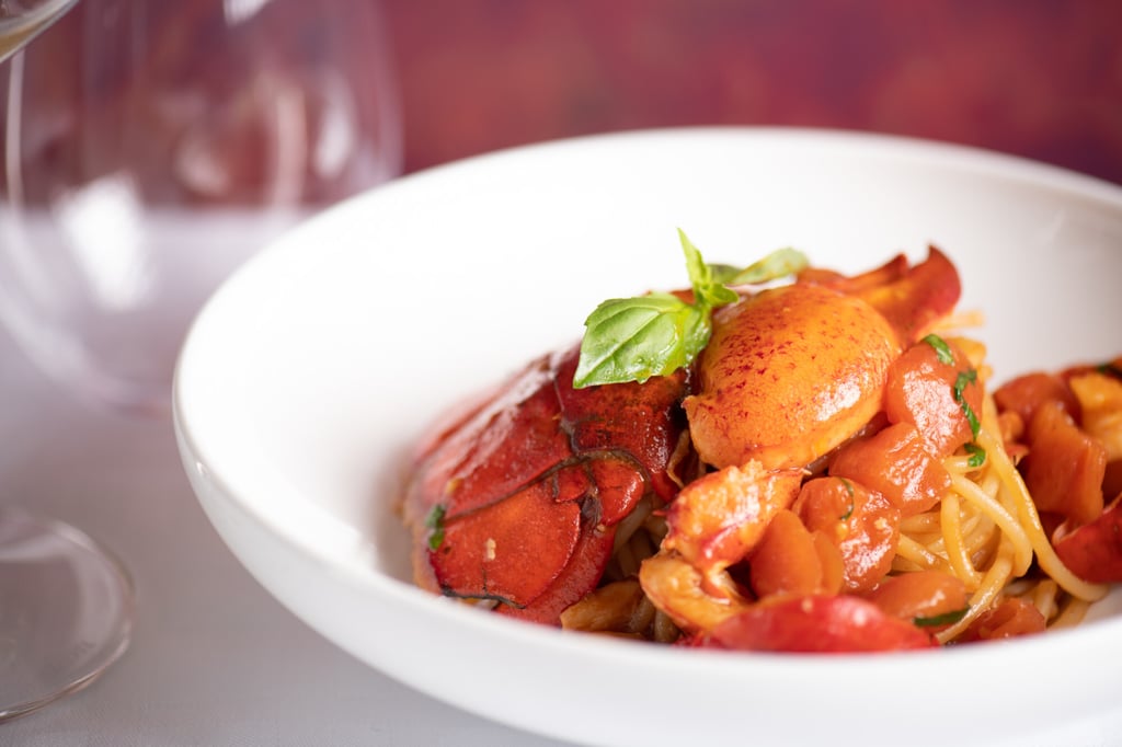 Lobster pasta. Photo: handout Lobster pasta. Photo: handout