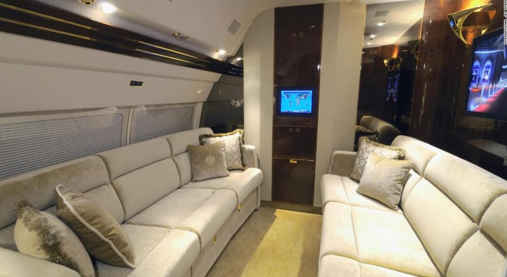 Donald Trump’s fancy plane Photo: Luxurylaunches