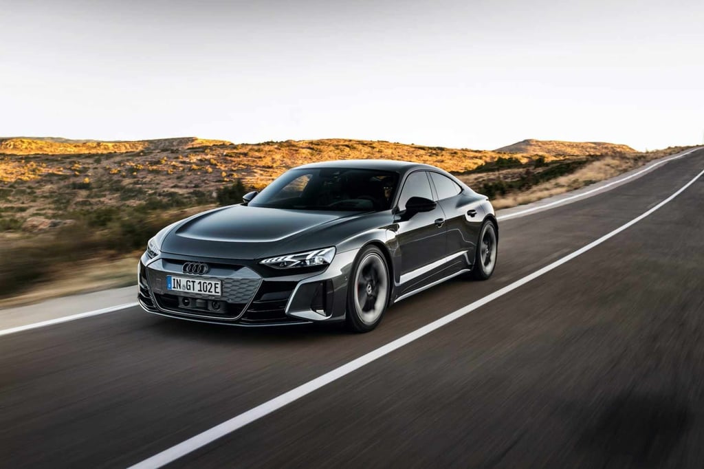 Audi E-Tron GT. Photo: Audi Audi E-Tron GT. Photo: Audi