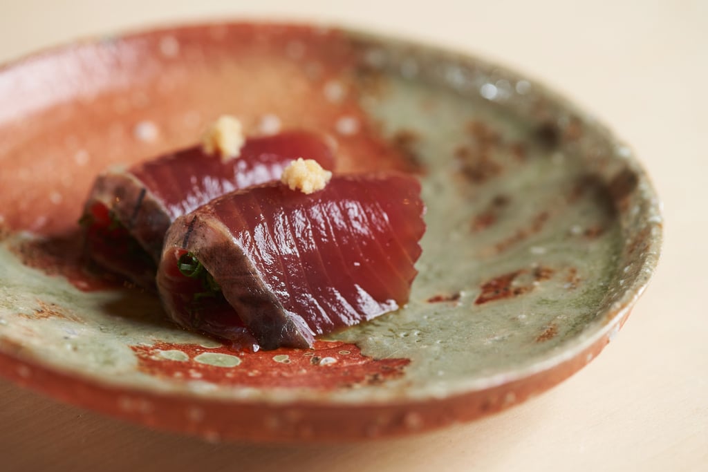 Baby bonito marinated in soy sauce. Photo: handout Baby bonito marinated in soy sauce. Photo: handout