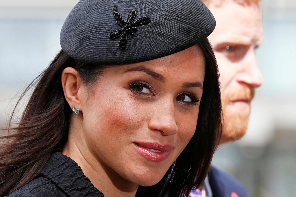 Britain’s Prince Harry and Meghan Markle attend a service of commemoration and thanksgiving to mark Anzac Day in Westminster Abbey, London, in 2018. Photo: AFP