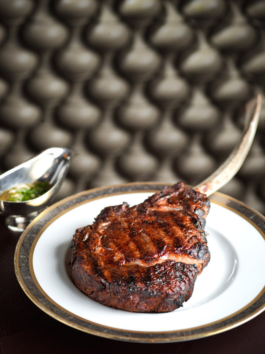 The Kitchen at Grand Lisboa – tomahawk steak Photo handout The Kitchen at Grand Lisboa – tomahawk steak Photo handout