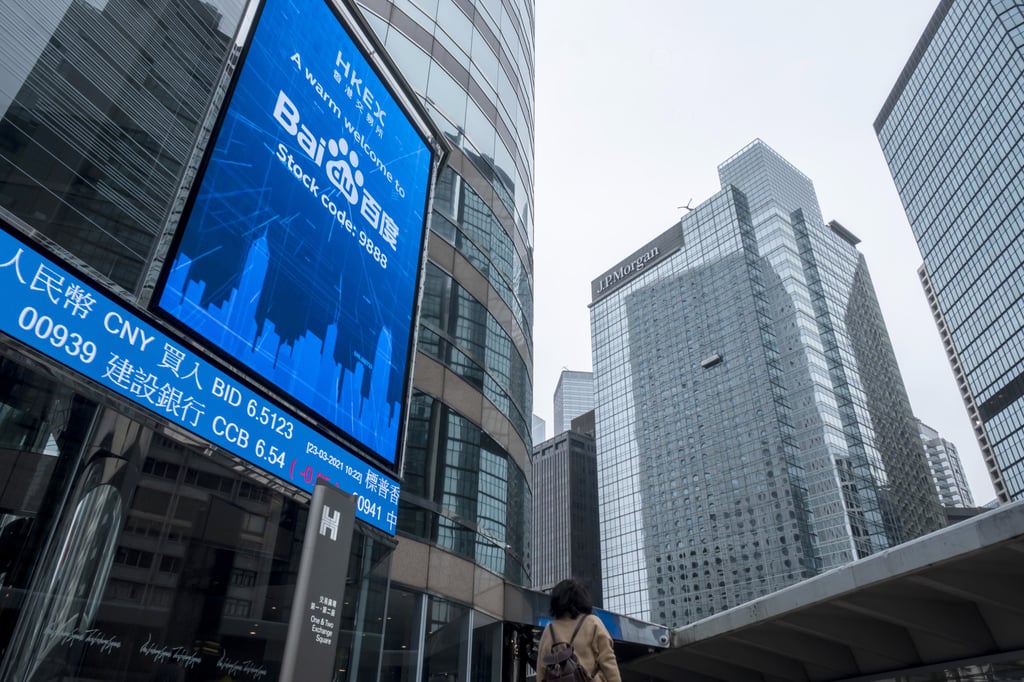 The Archegos sell-off roiled stocks from Baidu to ViacomCBS. Photo: Bloomberg The Archegos sell-off roiled stocks from Baidu to ViacomCBS. Photo: Bloomberg