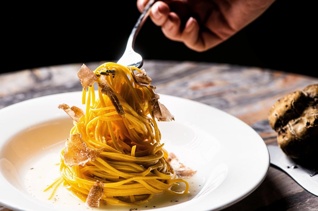 Tajarin al Tartufo at Lucciola. Photo: courtesy of Lucciola