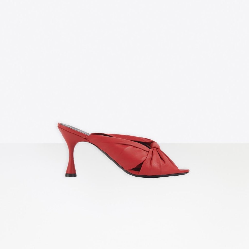 Trumpet heel by Balenciaga. Photo: handout