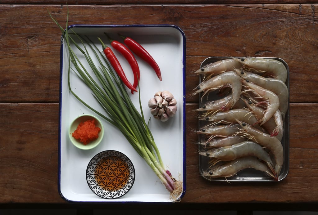 Some of the ingredients for the dish. Photo: SCMP / Jonathan Wong