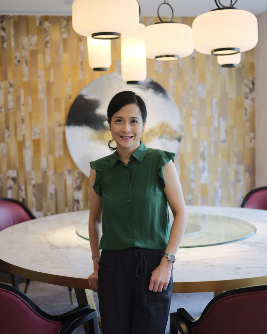 “You don’t know until you try,” says Yung Kee’s Yvonne Kam, the third generation of her family to run the famous restaurant in Hong Kong, of its tie-up with Pizza Hut to serve roast goose pizza. Photo: Tory Ho “You don’t know until you try,” says Yung Kee’s Yvonne Kam, the third generation of her family to run the famous restaurant in Hong Kong, of its tie-up with Pizza Hut to serve roast goose pizza. Photo: Tory Ho