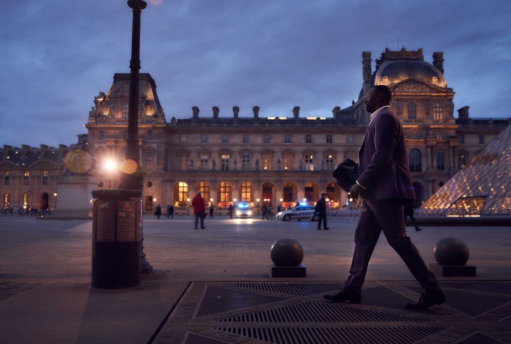 Sy in a scene from the French series Lupin on Netflix. Photo: TNS
