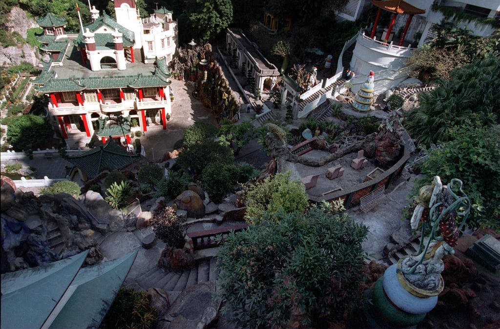 The Tiger Balm Garden theme park at Tai Hang in 1998. Photo: SCMP The Tiger Balm Garden theme park at Tai Hang in 1998. Photo: SCMP
