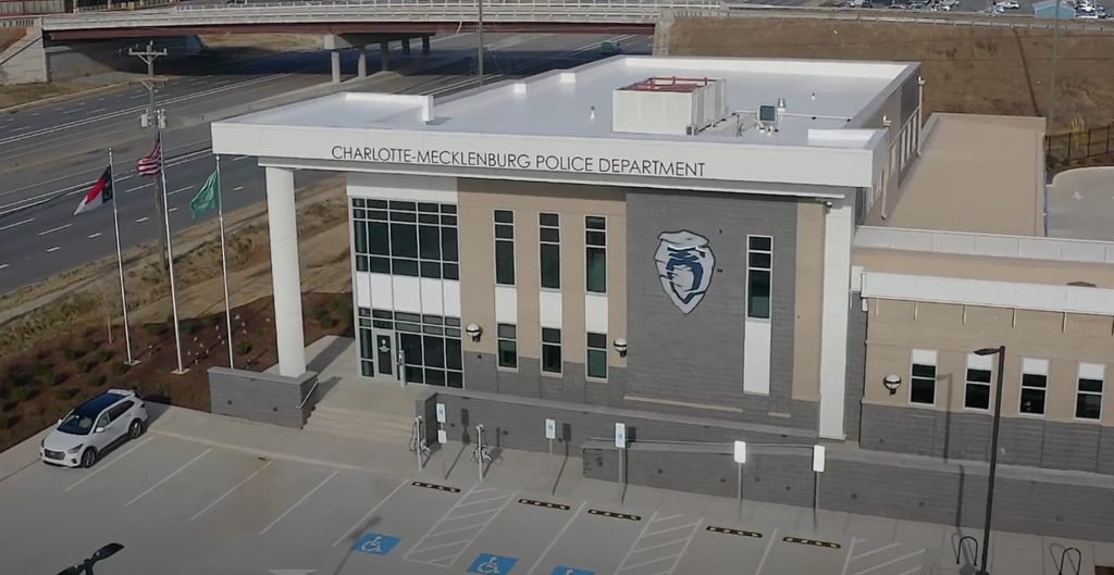 The Charlotte-Mecklenburg Police Department in North Carolina. Photo: CMPD The Charlotte-Mecklenburg Police Department in North Carolina. Photo: CMPD