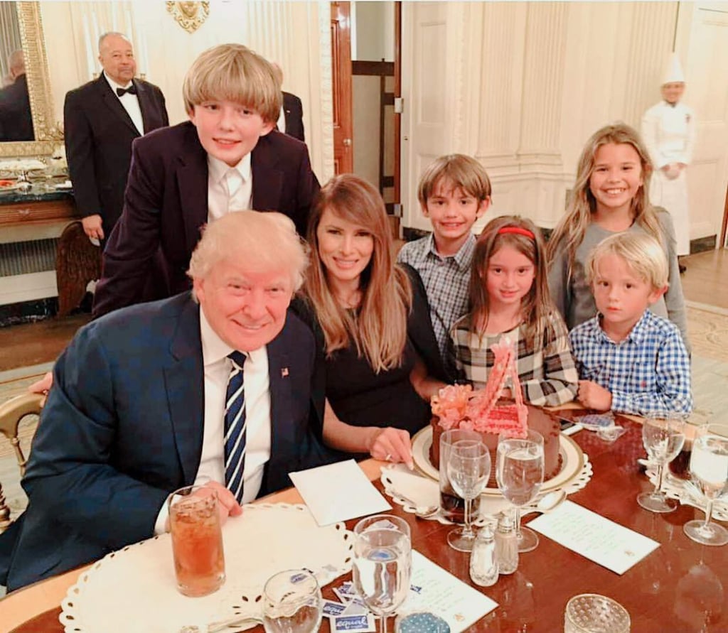 Uncle Barron Trump: Ivanka, Eric and Donald Jr. have 10 kids between them,  so what's the 15-year-old former first son's relationship with his nephews  and nieces really like? | South China Morning