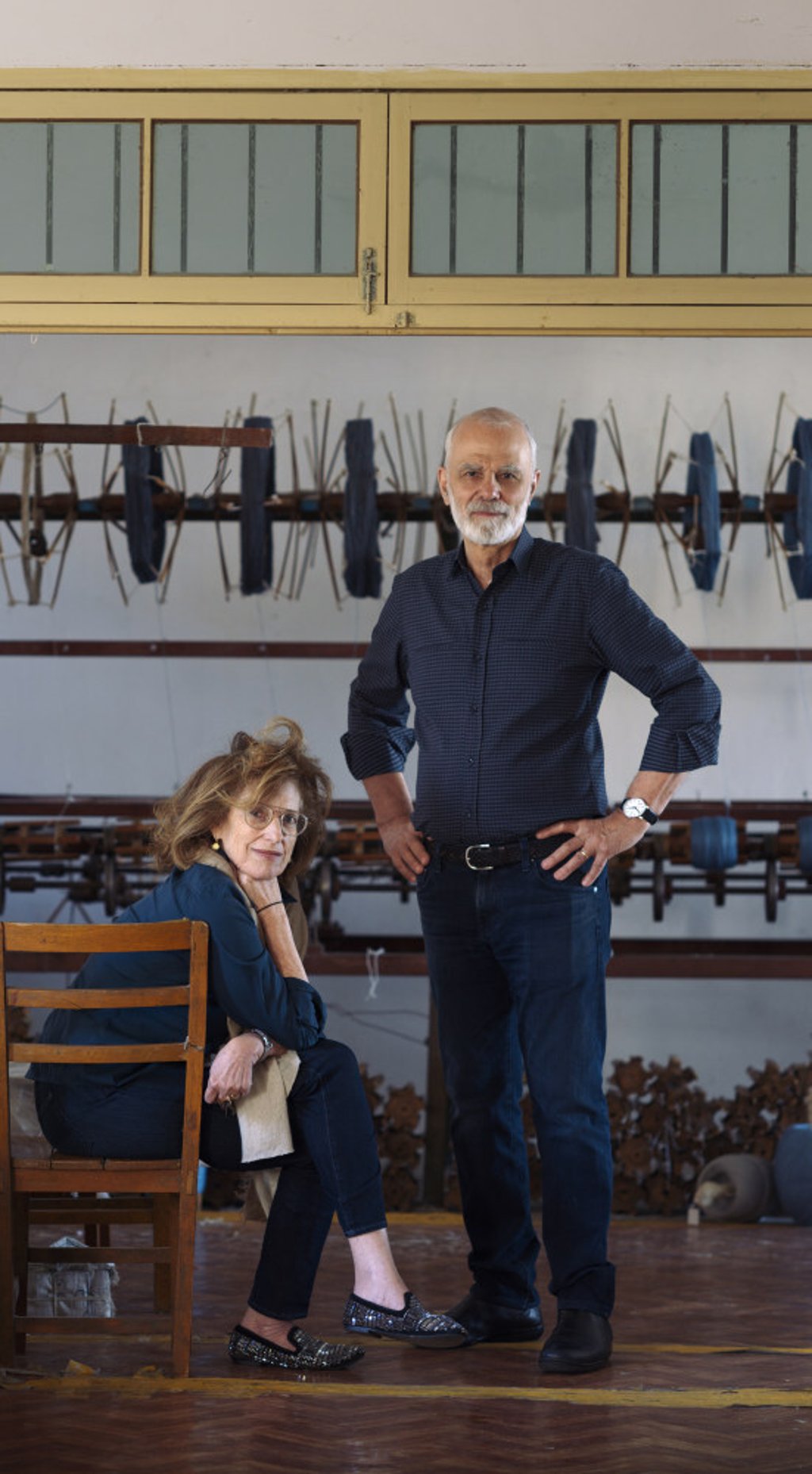It has been nearly three decades since Brad Davis and Janis Provisor pivoted to an entirely new medium: carpets. Photo: Jonathan Leijonhufvud